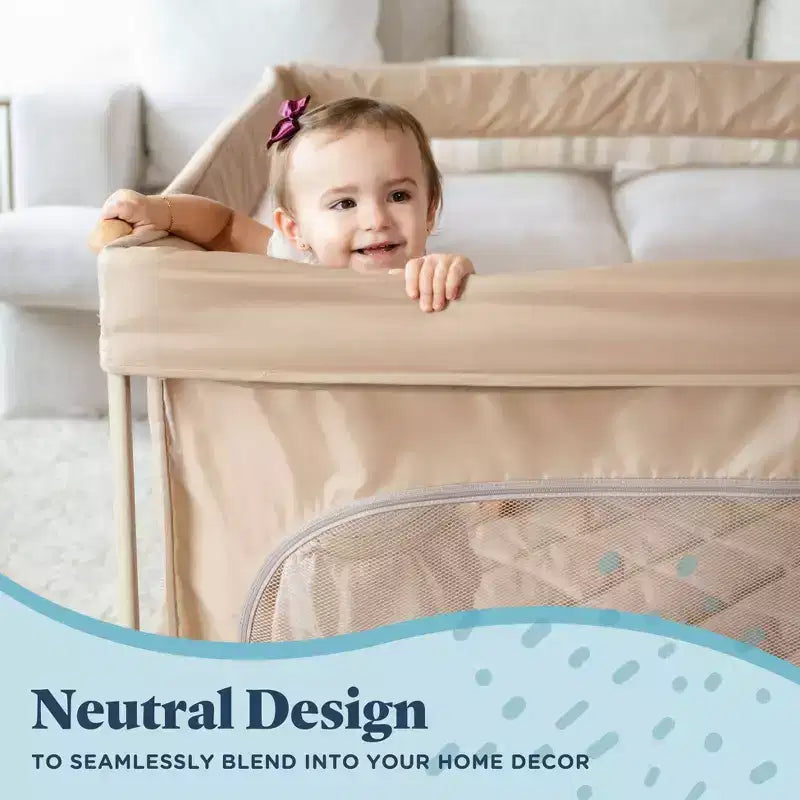 Portable Playard - Taupe