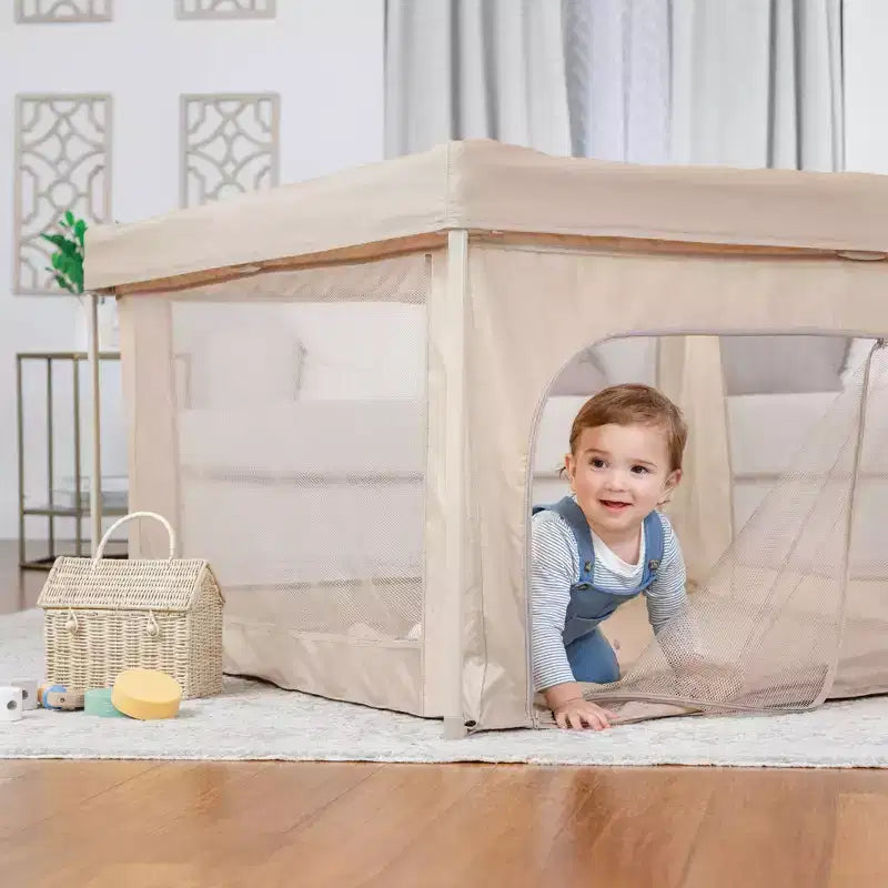 Portable Playard - Taupe