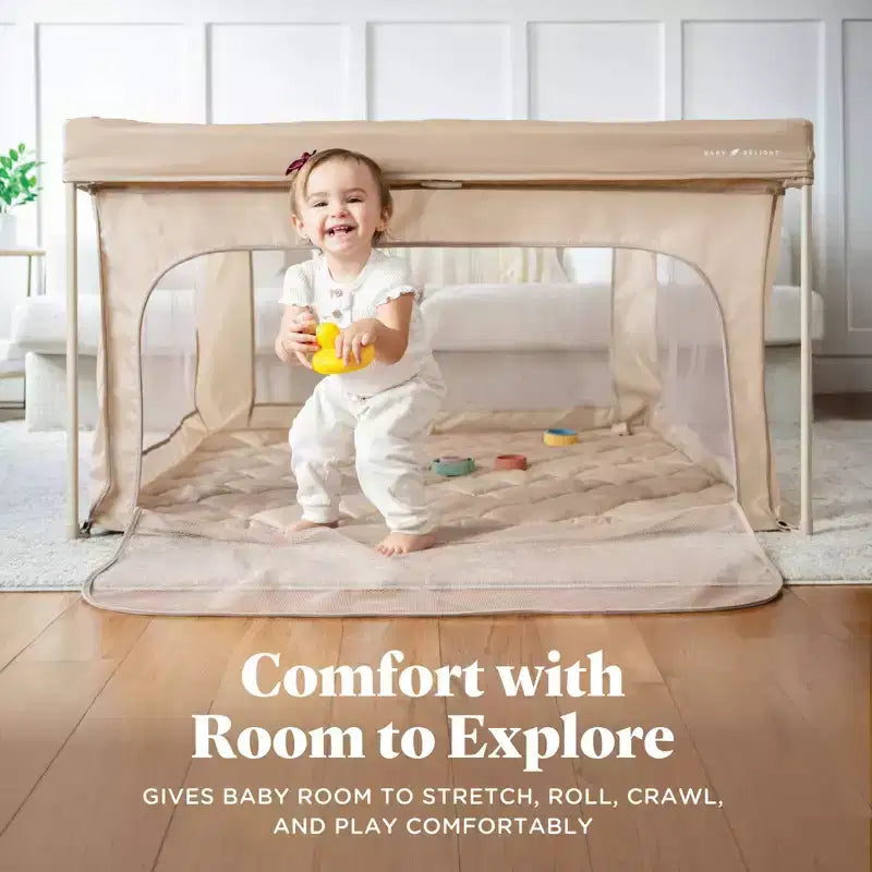 Portable Playard - Taupe