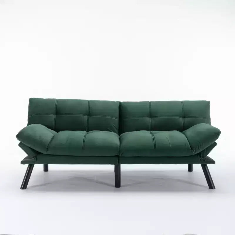 Convertible Folding Modern Sofa Bed - Green