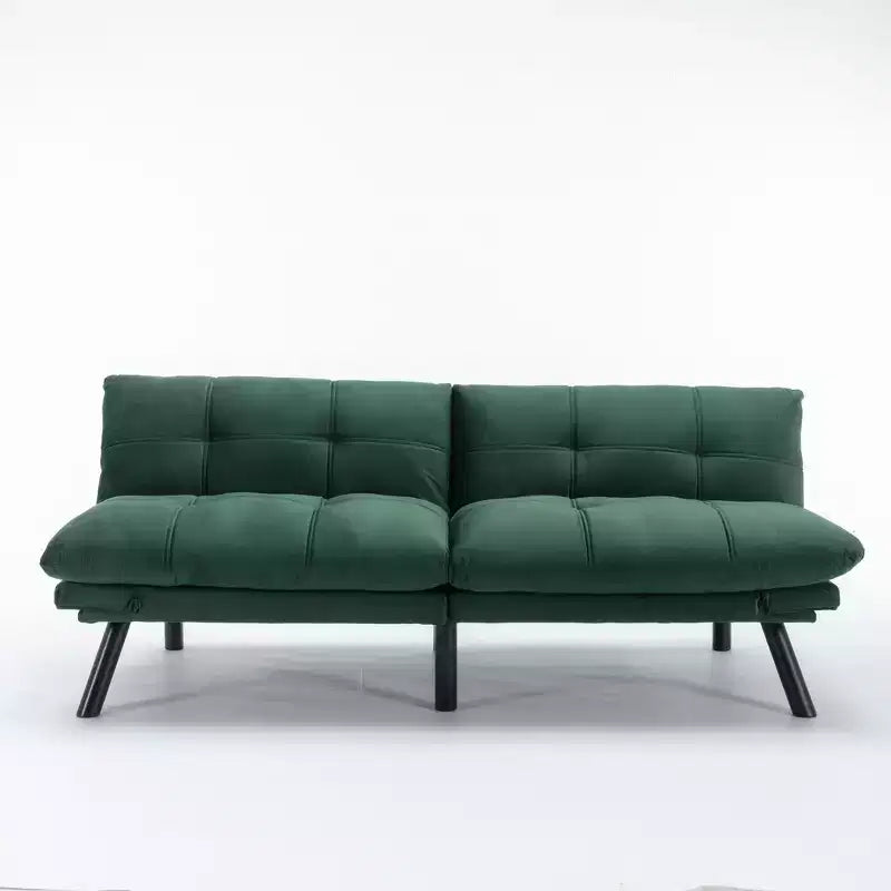 Convertible Folding Modern Sofa Bed - Green