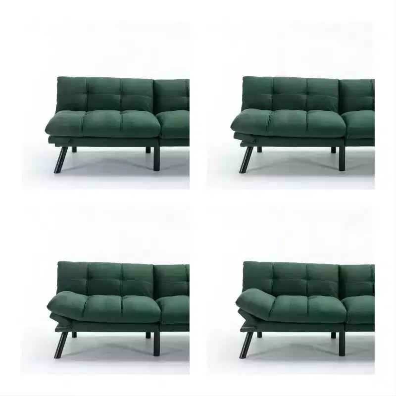Convertible Folding Modern Sofa Bed - Green