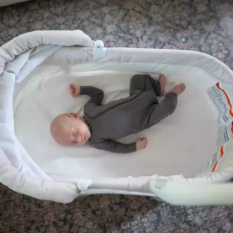 Bassinet with Cry Recognition, Soothing Music, Vibration and Night Light