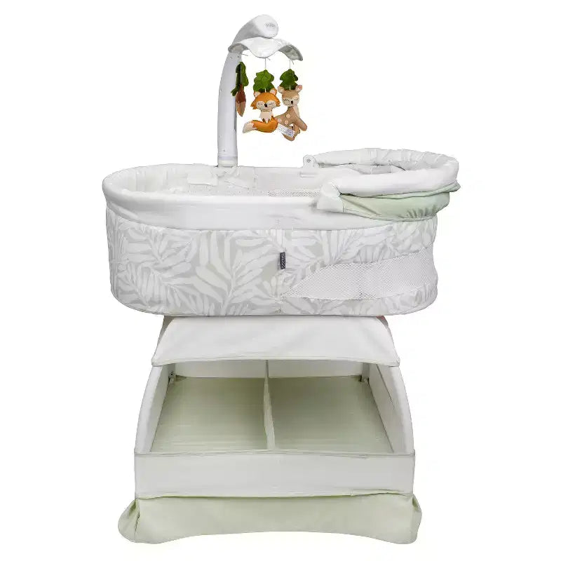 Bassinet with Cry Recognition, Soothing Music, Vibration and Night Light