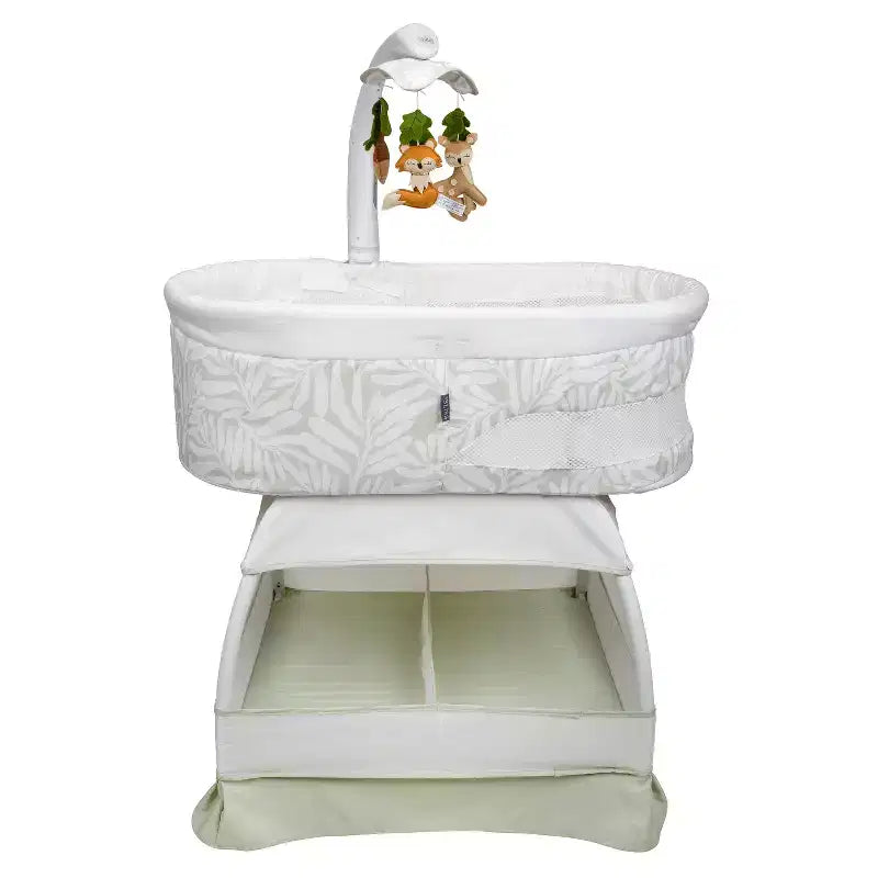 Bassinet with Cry Recognition, Soothing Music, Vibration and Night Light