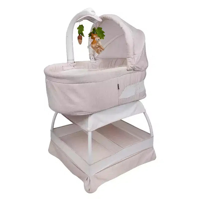 Bassinet with Cry Recognition, Soothing Music, Vibration and Night Light