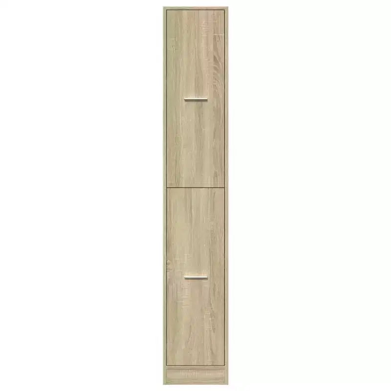 Apothecary Cabinet, Sonoma Oak Engineered Wood, Tall