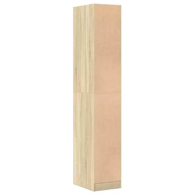 Apothecary Cabinet, Sonoma Oak Engineered Wood, Tall