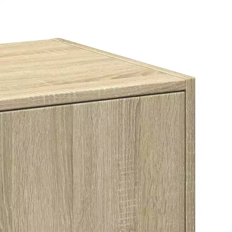 Apothecary Cabinet, Sonoma Oak Engineered Wood, Tall