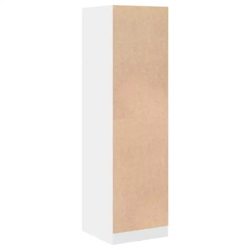 Apothecary Cabinet, White Engineered Wood, Medium