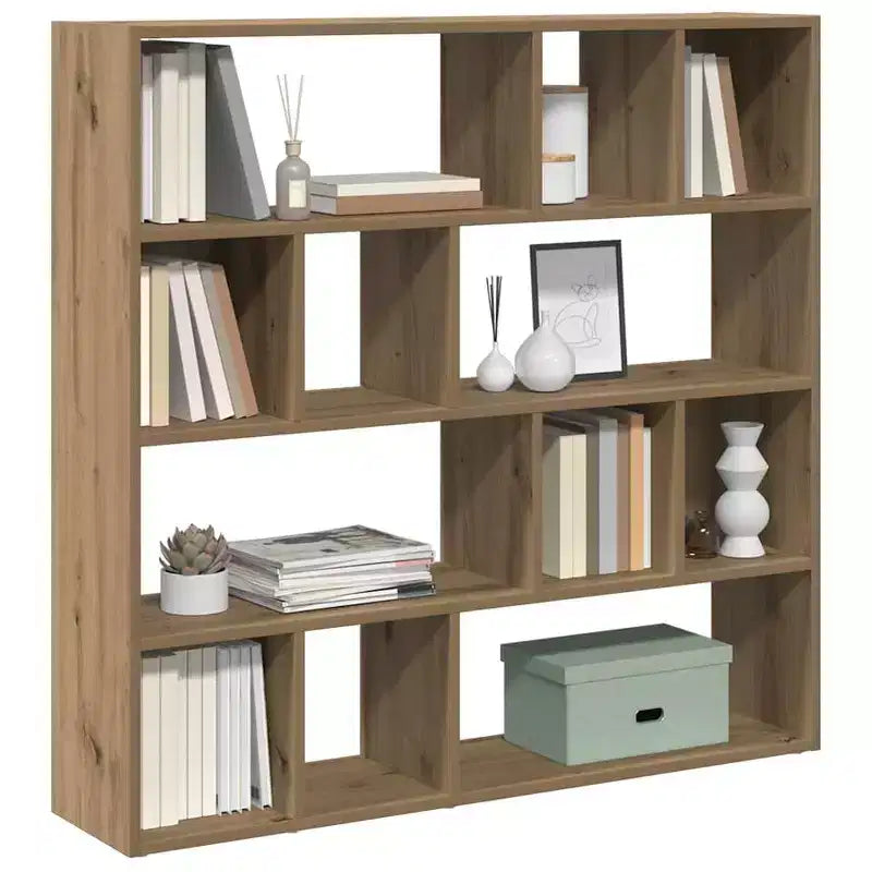 Book Cabinet / Room Divider Artisan Oak 41.3x9.4x40.2