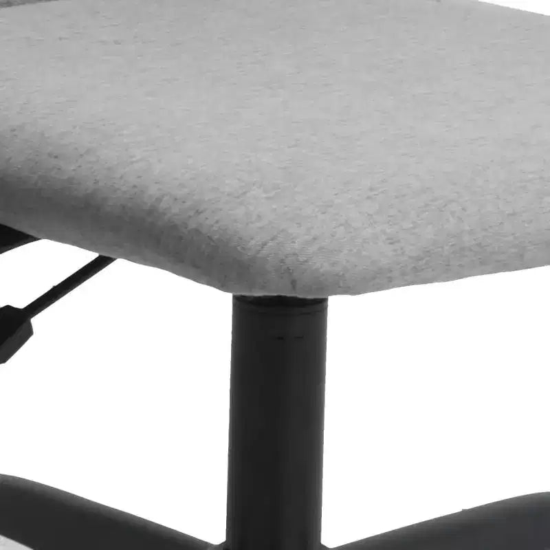 Office Chair Light Grey Fabric, Metal, Plywood