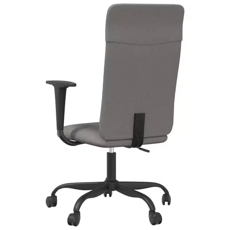 Office Chair Light Grey Fabric, Metal, Plywood