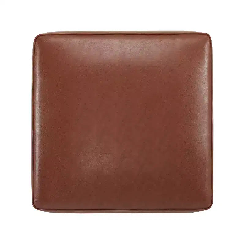 Modern Indoor Faux Leather Versatile Ottoman