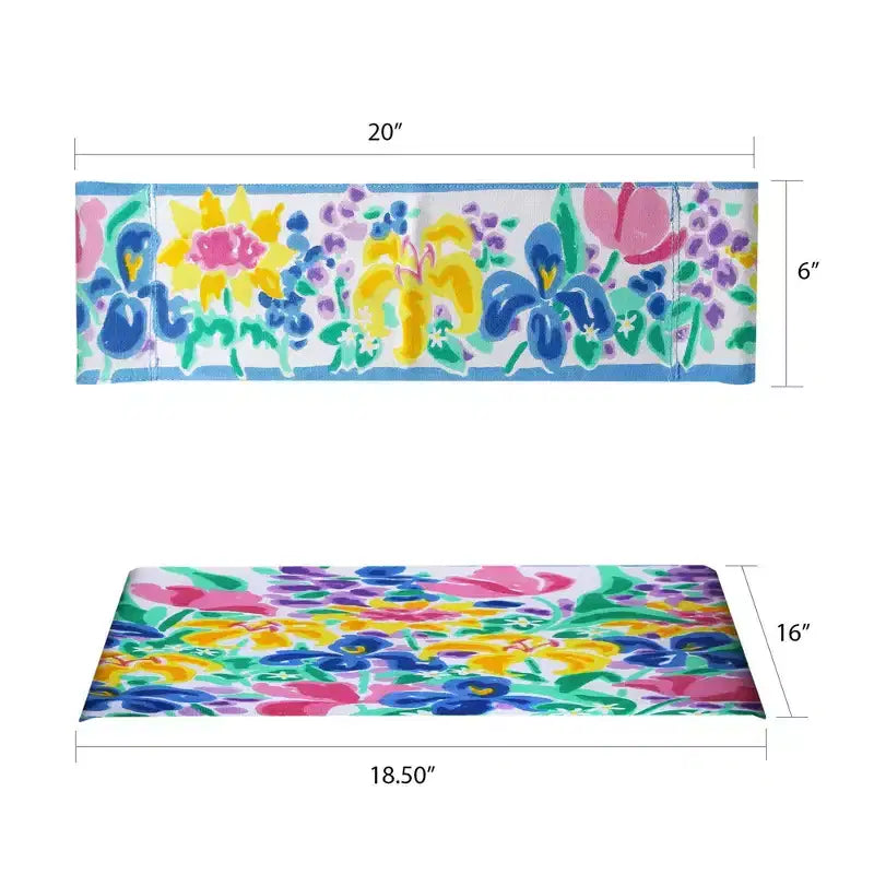 Director's Chair Replacement Canvas - Floral Pattern