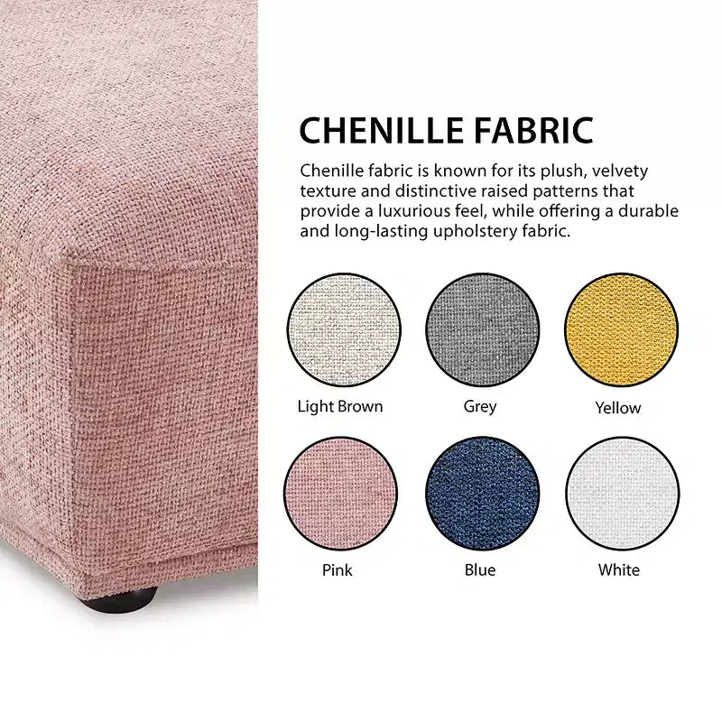 Modern Modular Square Ottoman